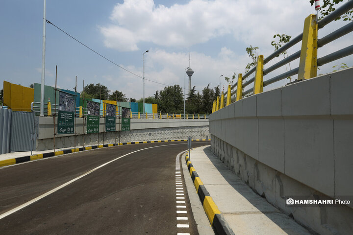 صدو هشتادو سومین پویش امید وافتخار با عنوان بهره برداری از چهار پروژه راهگشای عمرانی در پایتخت