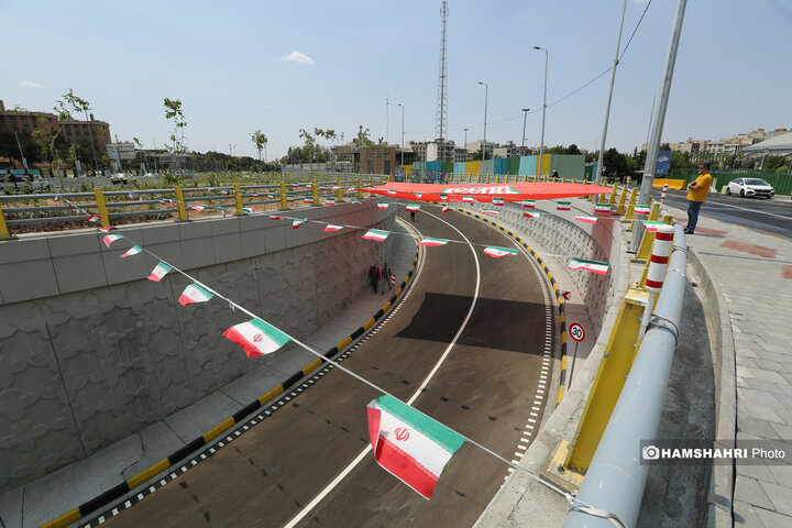 صدو هشتادو سومین پویش امید وافتخار با عنوان بهره برداری از چهار پروژه راهگشای عمرانی در پایتخت