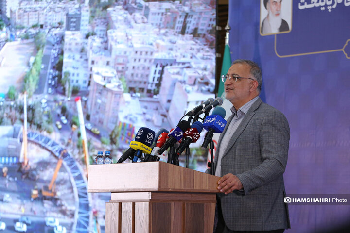 صدو هشتادو سومین پویش امید وافتخار با عنوان بهره برداری از چهار پروژه راهگشای عمرانی در پایتخت