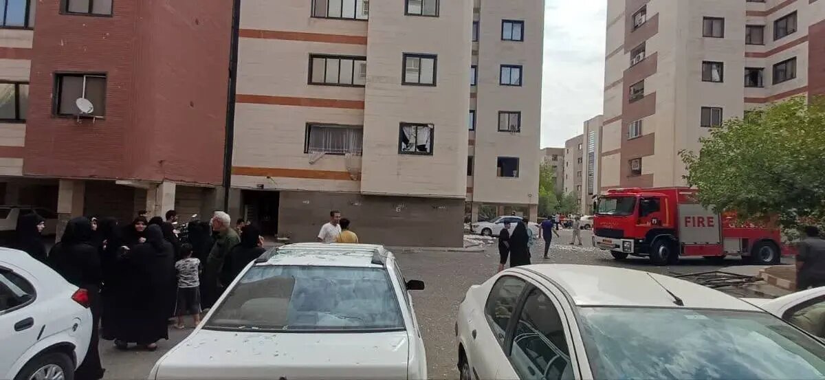 تصاویر جدید از لحظات پس از انفجار منزل مسکونی در پردیسان قم | استاندار: این حادثه تروریستی نبوده است