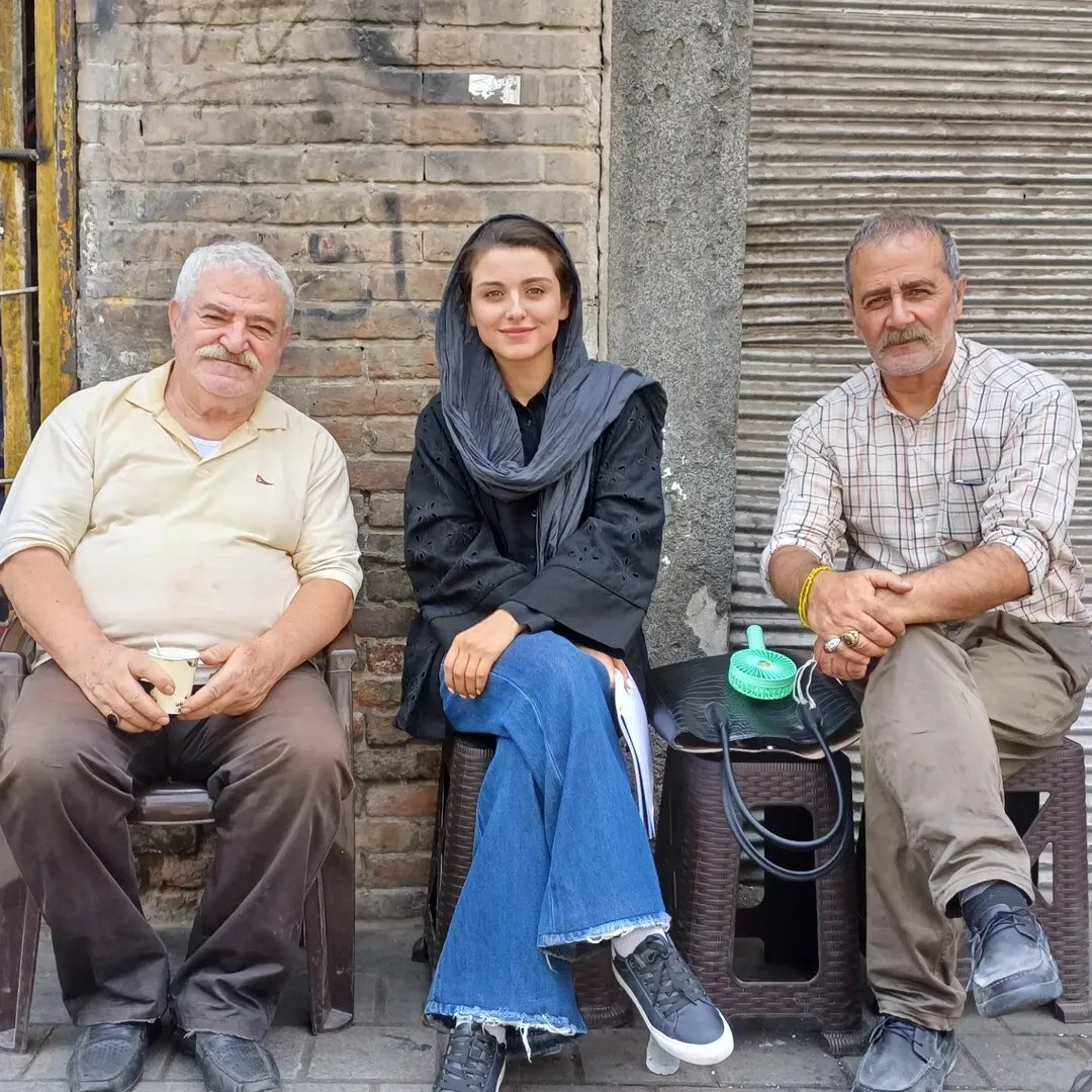 شهاب حسینی در پشت صحنه یک سریال جدید + تصاویر