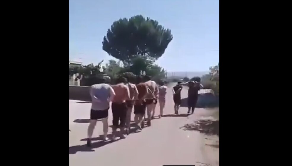 اسارت نیروهای جولانی توسط دروزی ها + ویدئو