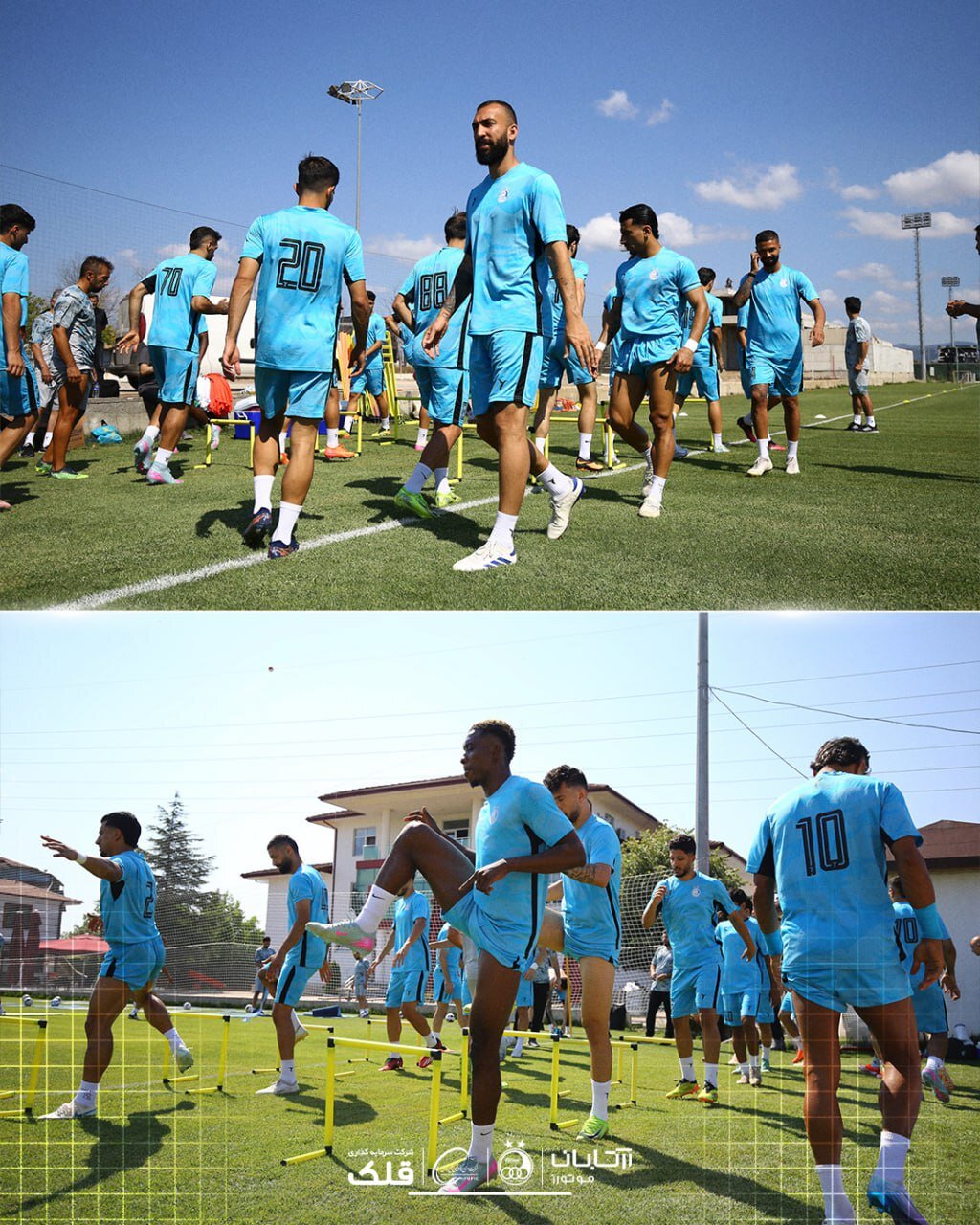 اولین تمرین استقلال در کمپ ازمیت ترکیه؛ آغاز آماده‌سازی آبی‌ها تحت نظر ساپینتو | تصاویر