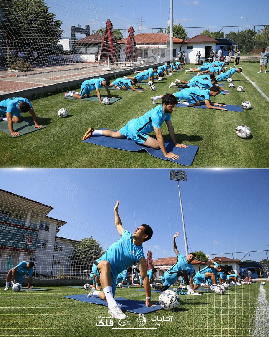 اولین تمرین استقلال در کمپ ازمیت ترکیه؛ آغاز آماده‌سازی آبی‌ها تحت نظر ساپینتو | تصاویر