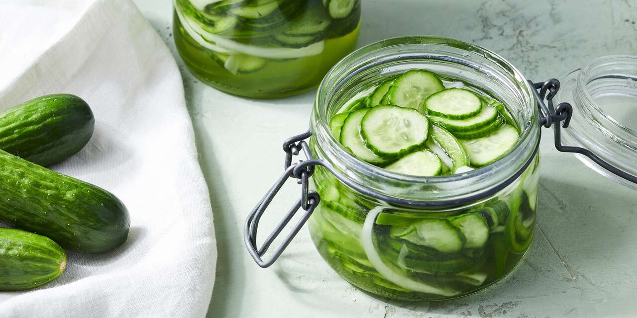 تهیه سس خیارشور  - Making pickled cucumber sauce
