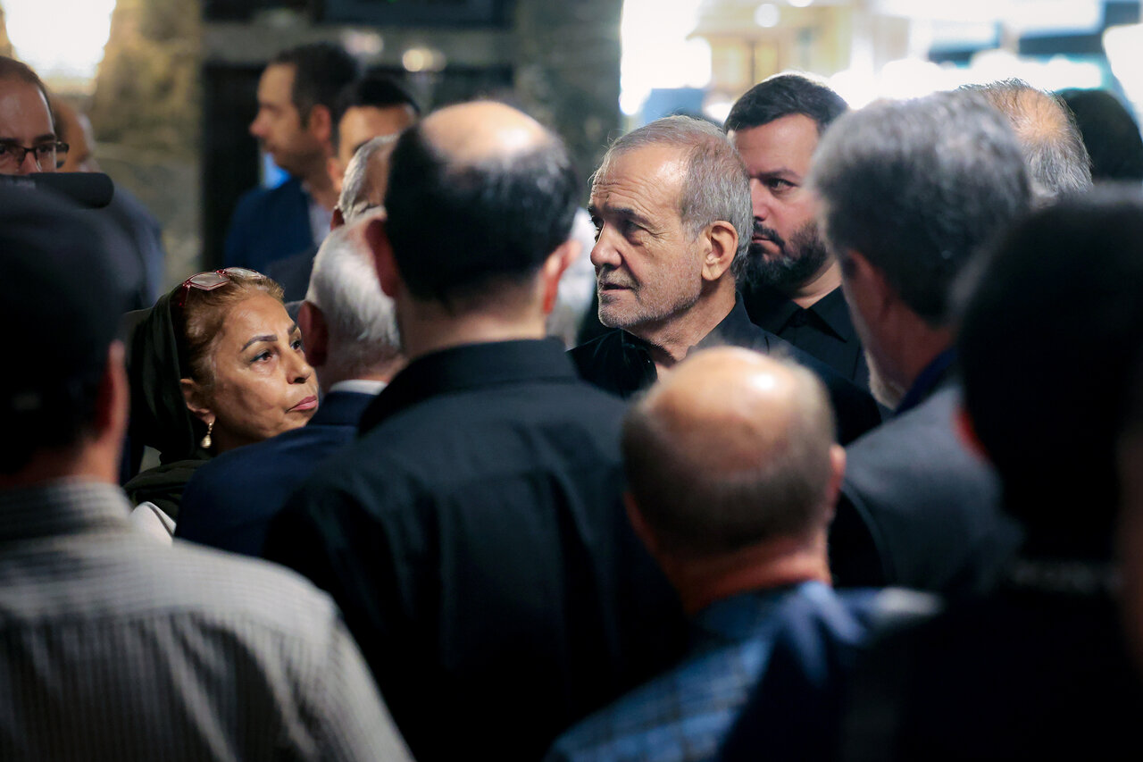 پزشکیان و زاکانی در هتل /اسکان آسیب دیدگان جنگ