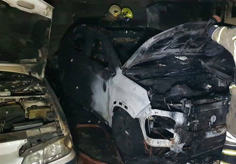 آتشسوزی در مجتمع مسکونی تهران + جزئیات و تصاویر