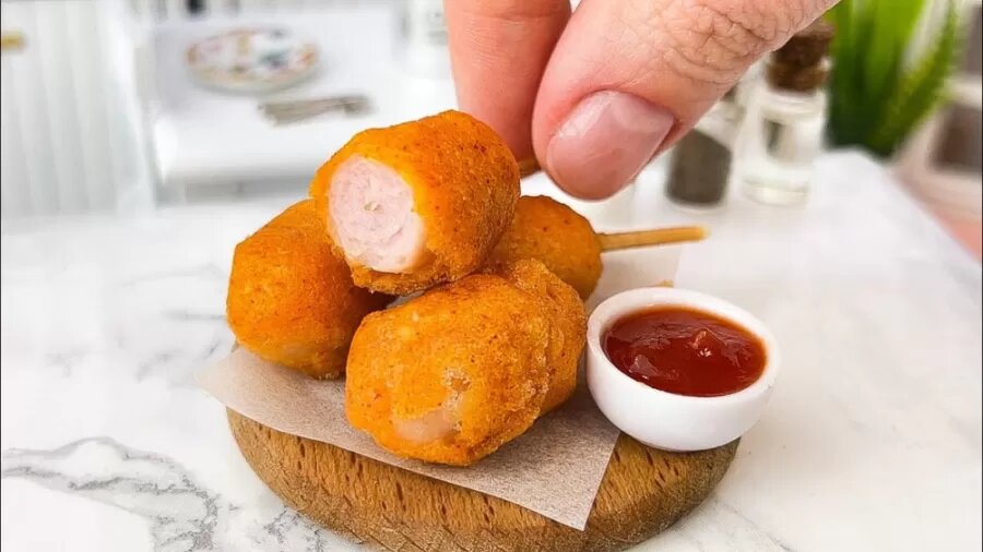 طرز تهیه سوسیس سوخاری به روش فست فودی