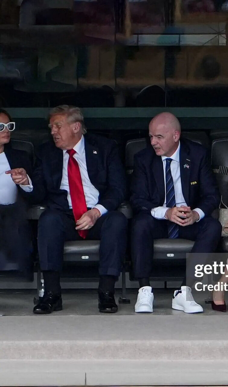 تورم مچ پای ترامپ سوژه عکاسان شد | تصاویر