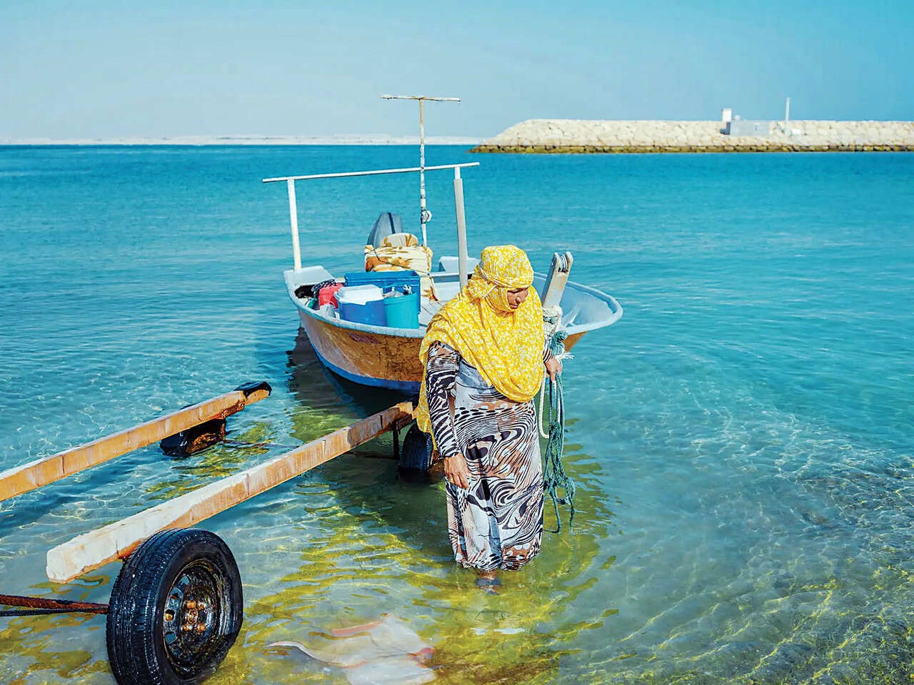 روایت زنان ماهیگیر جزیره هنگام در قاب دوربین و نگاه جهانیان