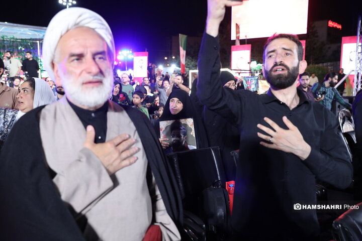 مراسم گرامیداشت شهدای جنگ اسراییل