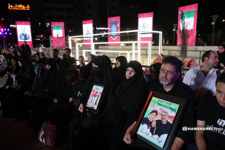 مراسم گرامیداشت شهدای جنگ اسراییل