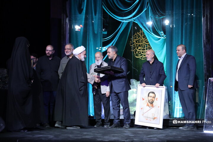 مراسم گرامیداشت شهدای جنگ اسراییل