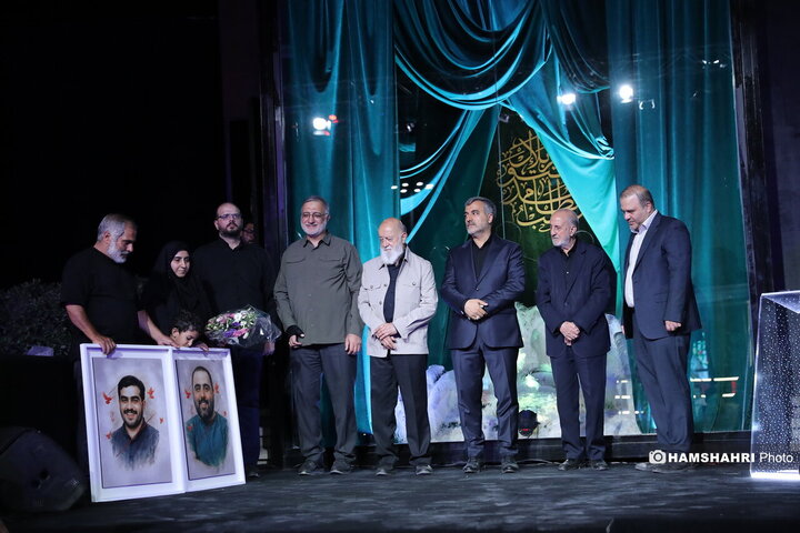 مراسم گرامیداشت شهدای جنگ اسراییل