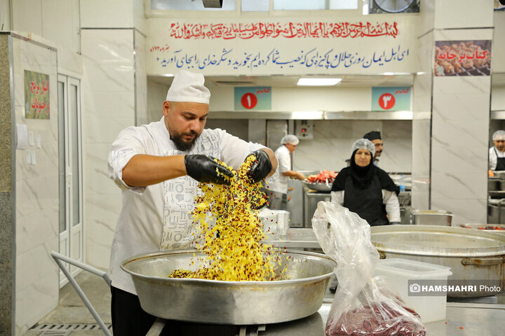 فرآیند غذارسانی به آسیب دیدگان جنگ تحمیلی