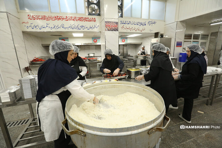 فرآیند غذارسانی به آسیب دیدگان جنگ تحمیلی