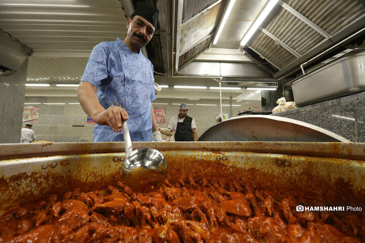 فرآیند غذارسانی به آسیب دیدگان جنگ تحمیلی