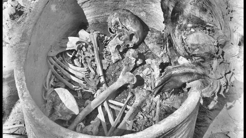 اسکلت ۴۵۰۰ ساله؛ روایت داستان تازهای از مصر باستان | عکس