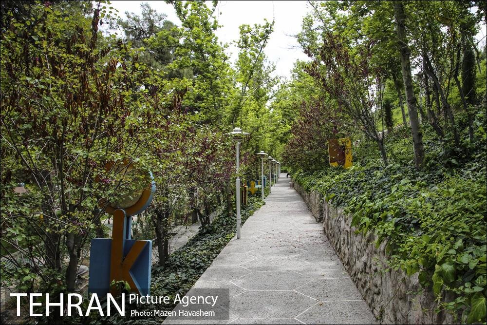 این بوستان شما را به یاد باغ ژاپنی می اندازد