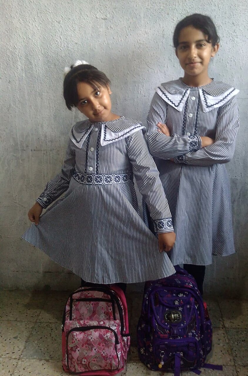 روایت خواهر و برادری که در صف آب شهید شدند | تصاویر