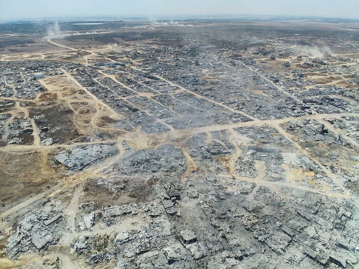 تصویر/بلایی که صهیونیستها بر سر بیت حانون آوردند