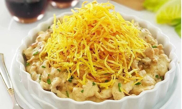 طرز تهیه چیکن استراگانف ساده رستورانی با طعم بسیار عالی