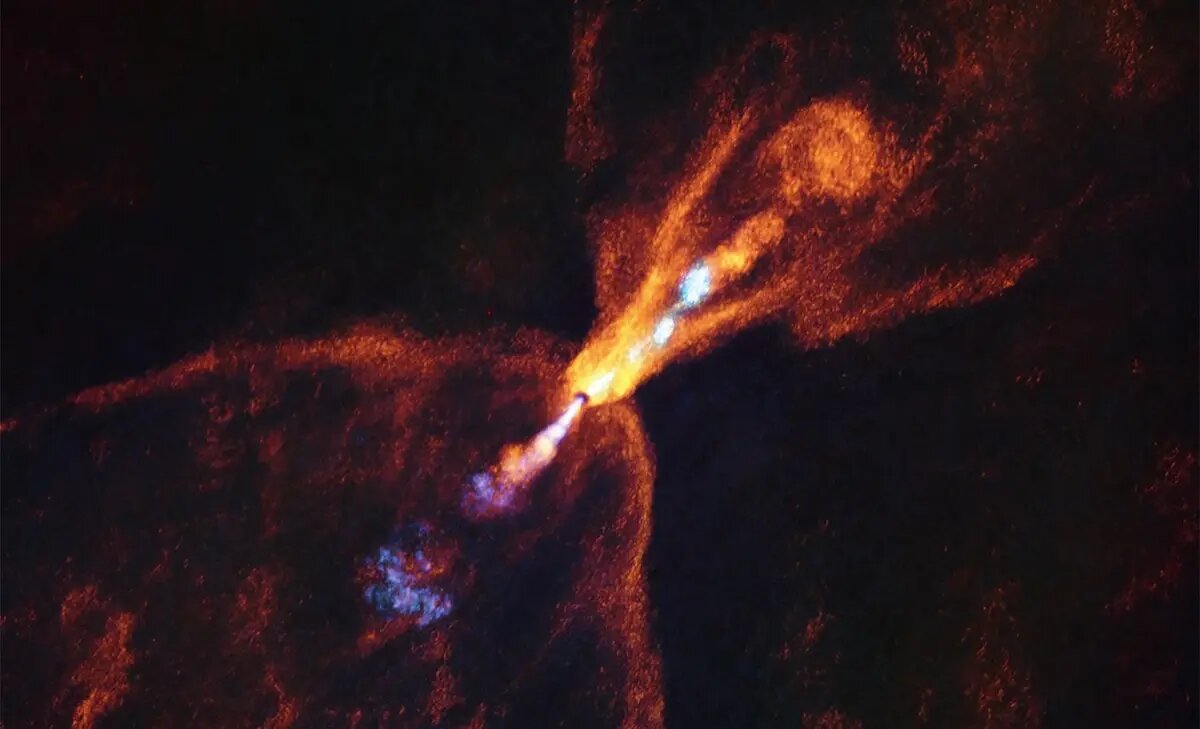 ترکیب دادهها در قاب جیمز وب و آلما | تصویری شگفتانگیز از تولد یک منظومه