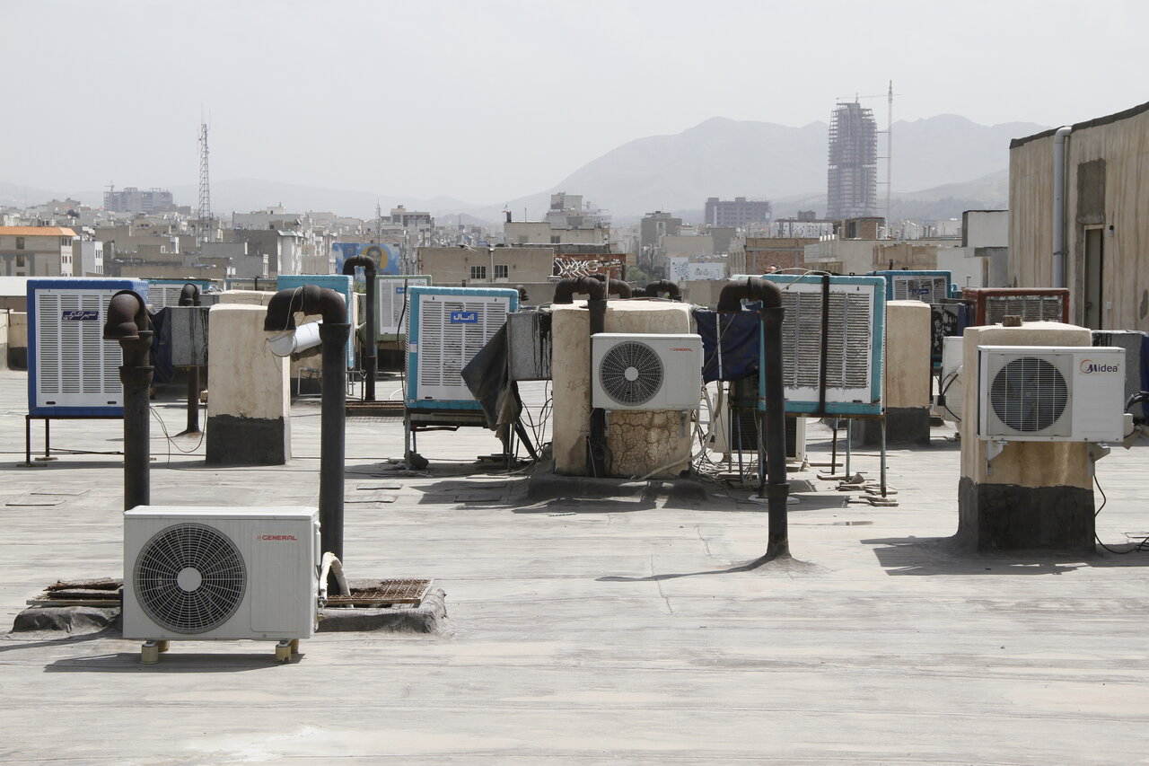 وضعیت قرمز آبی و کولر گازی!