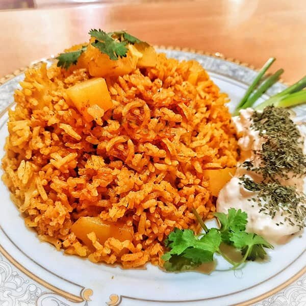 طرز تهیه استامبولی پلوی اصیل تهرانی ویژه وگن ها به روش مادربزرگ ها