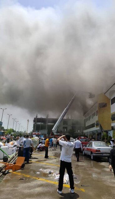 جزئیات جدید از آتشسوزی مهیب در منطقه آزاد انزلی + تصاویر