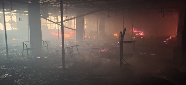 جزئیات جدید از آتشسوزی مهیب در منطقه آزاد انزلی + تصاویر