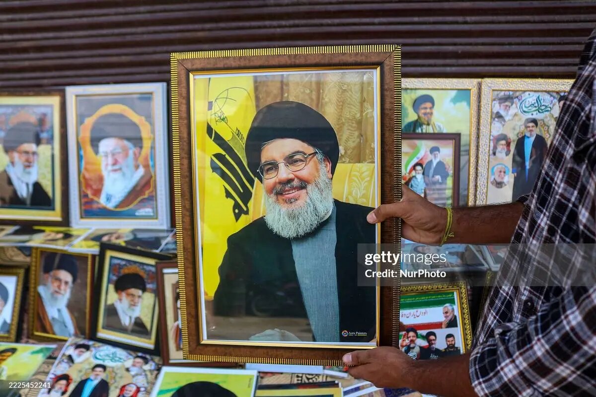 قاب‌هایی خاص از رهبر انقلاب و سیدحسن نصرالله در کشمیر | تصاویر