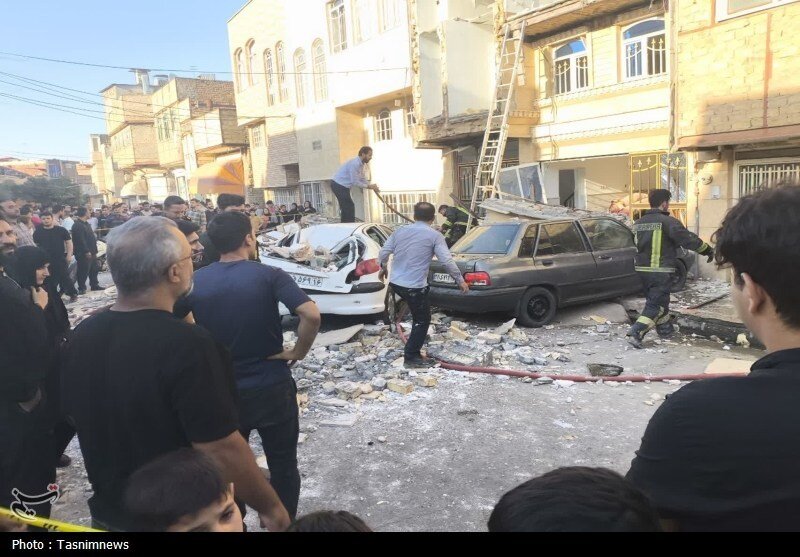 انفجار مهیب در شهرک فاطمیه قم + جزئیات و تصاویر