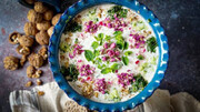 آب‌دوغ خیار ادایی با قیمت چلوکباب