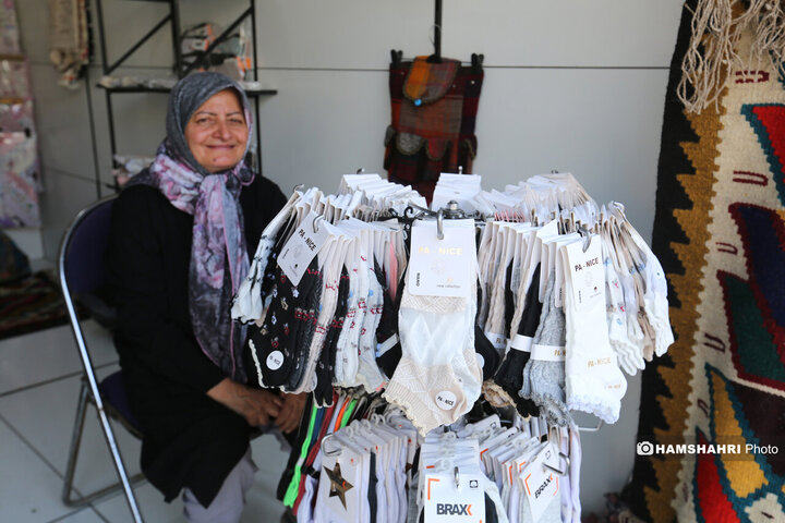 افتتاح نخستین بازارچه زنان سرپرست خانوار در میدان تره‌بار پیامبر منطقه ۵