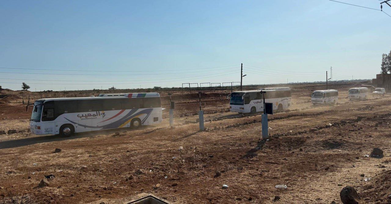 تخلیه ساکنان غیردروزی از سویداء سوریه | تصاویر