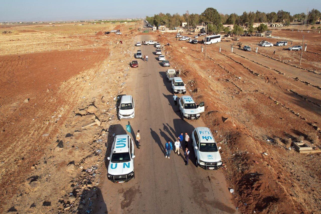 تخلیه ساکنان غیردروزی از سویداء سوریه | تصاویر