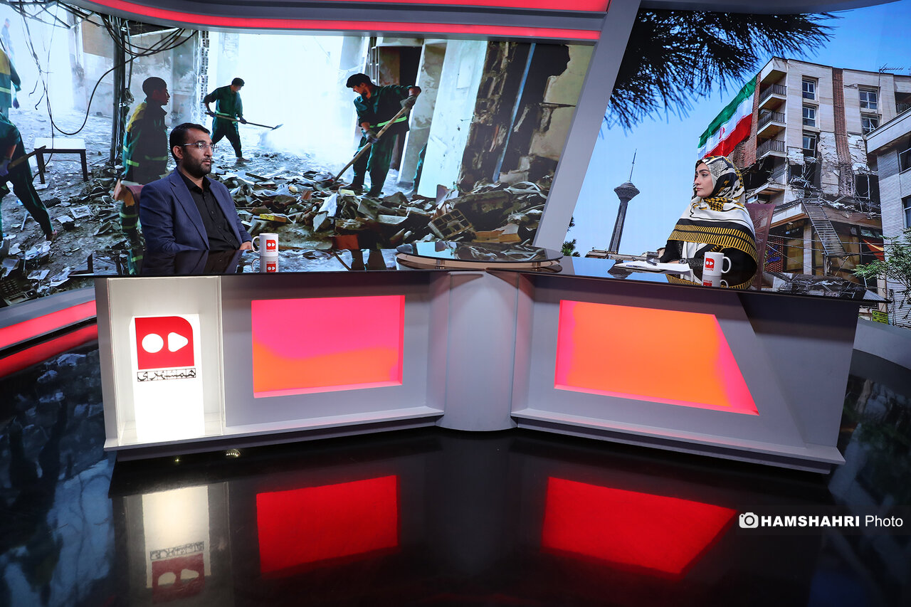 روایت شهردار ناحیه سه منطقه دو از محل اصابت موشکها در جنگ