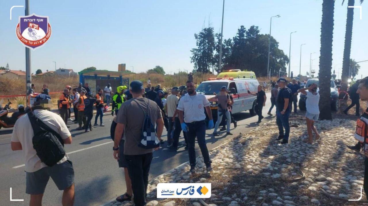 زیرگیری نظامیان با خودرو در اسرائیل+ عکس | ۹ نفر زخمی شدند | پلیس فرمان آماده باش داد