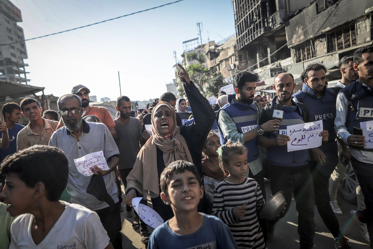 ۱۲ قاب دردناک از غزه؛ ببینید | تصاویر سیانان از وضعیت دهشتناک انسانی در غزه