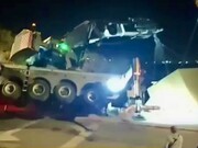 بازتاب گسترده این حادثه در پایگاه نظامی اسرائیل + فیلم