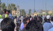 ۳  جوان به شکل انتحاری به مردم حمله کردند + ویدئو | روایت شهروندان زاهدانی از لحظه حمله عناصر تروریستی به دادگستری زاهدان و مردم عادی + ویدئو