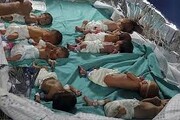 جنایت علنی از اسرائیل، شهادت یک نوزاد گرسننه به نام زینب + ویدئو