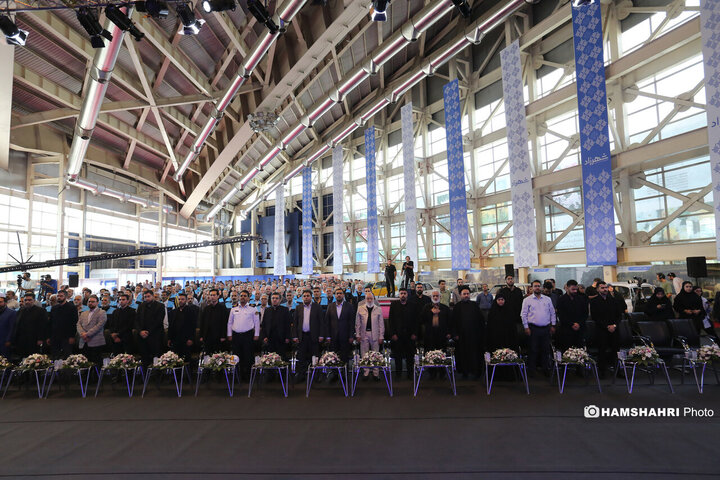 مراسم رونمایی از سامانه تاکسی برخط شهرزاد