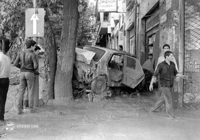بزرگترین سیل تاریخ تهران