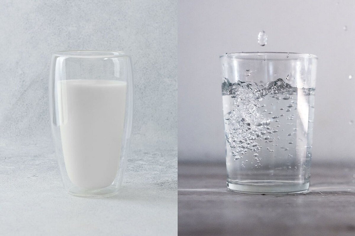 چه زمانی شیر را به جای آب انتخاب کنیم؟