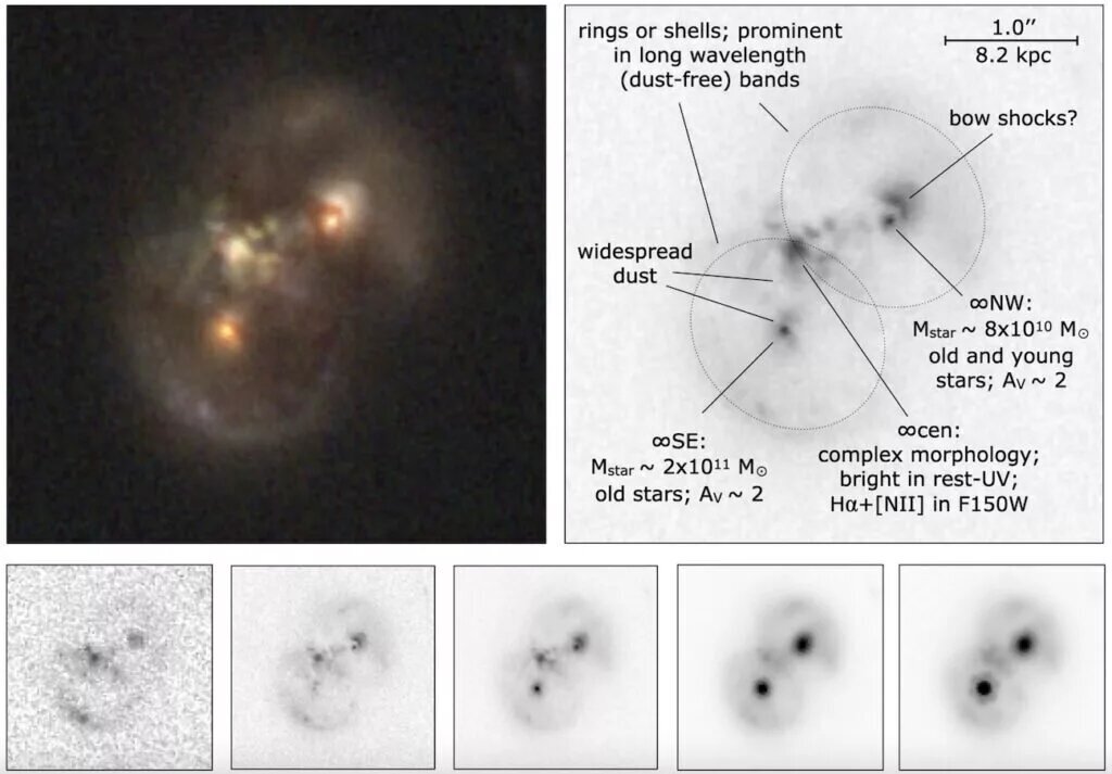 ثبت لحظه تولد یک سیاهچاله کلانجرم برای نخستینبار | عکس
