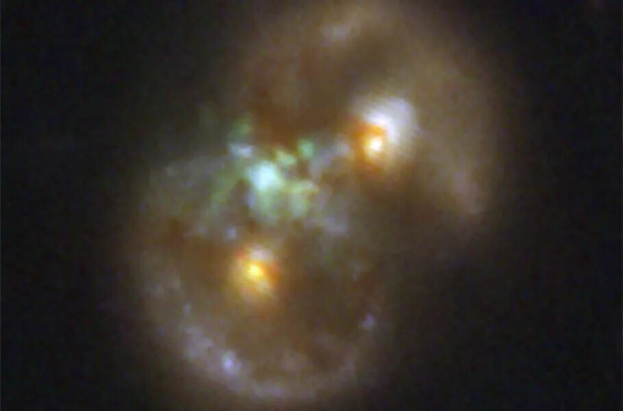 ثبت لحظه تولد یک سیاهچاله کلانجرم برای نخستینبار | عکس