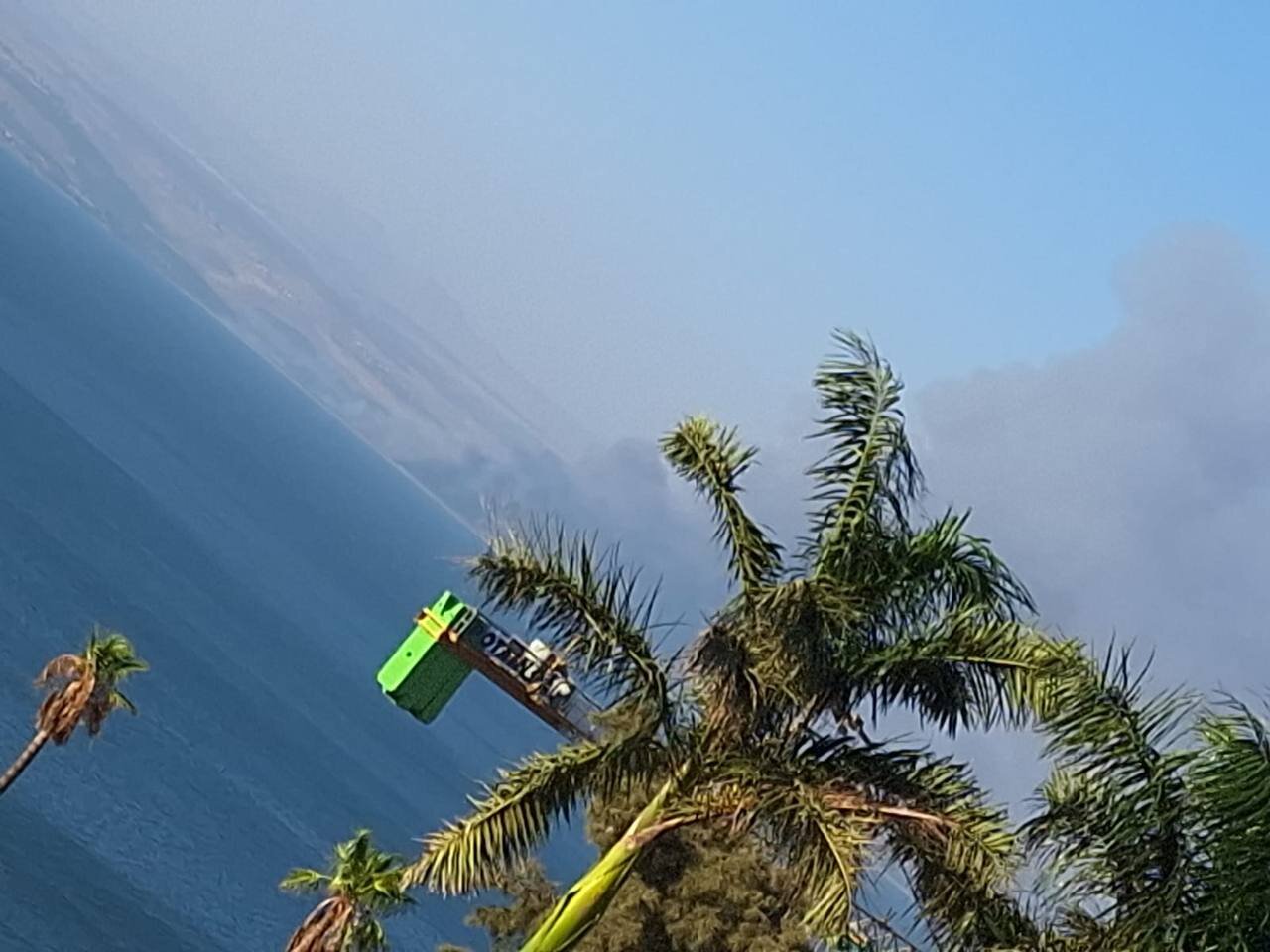 مهمترین منبع آب شیرین رژیم صهیونیستی آتش گرفت | تصاویر