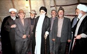 ویدئویی از حضور رهبر انقلاب در چادر عشایر اردبیل